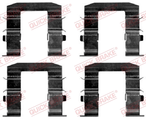 Accessory Kit, disc brake pad